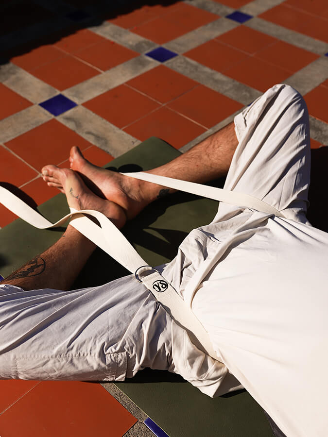 Organic Cotton D-Ring Yoga Belt Strap 2.5m