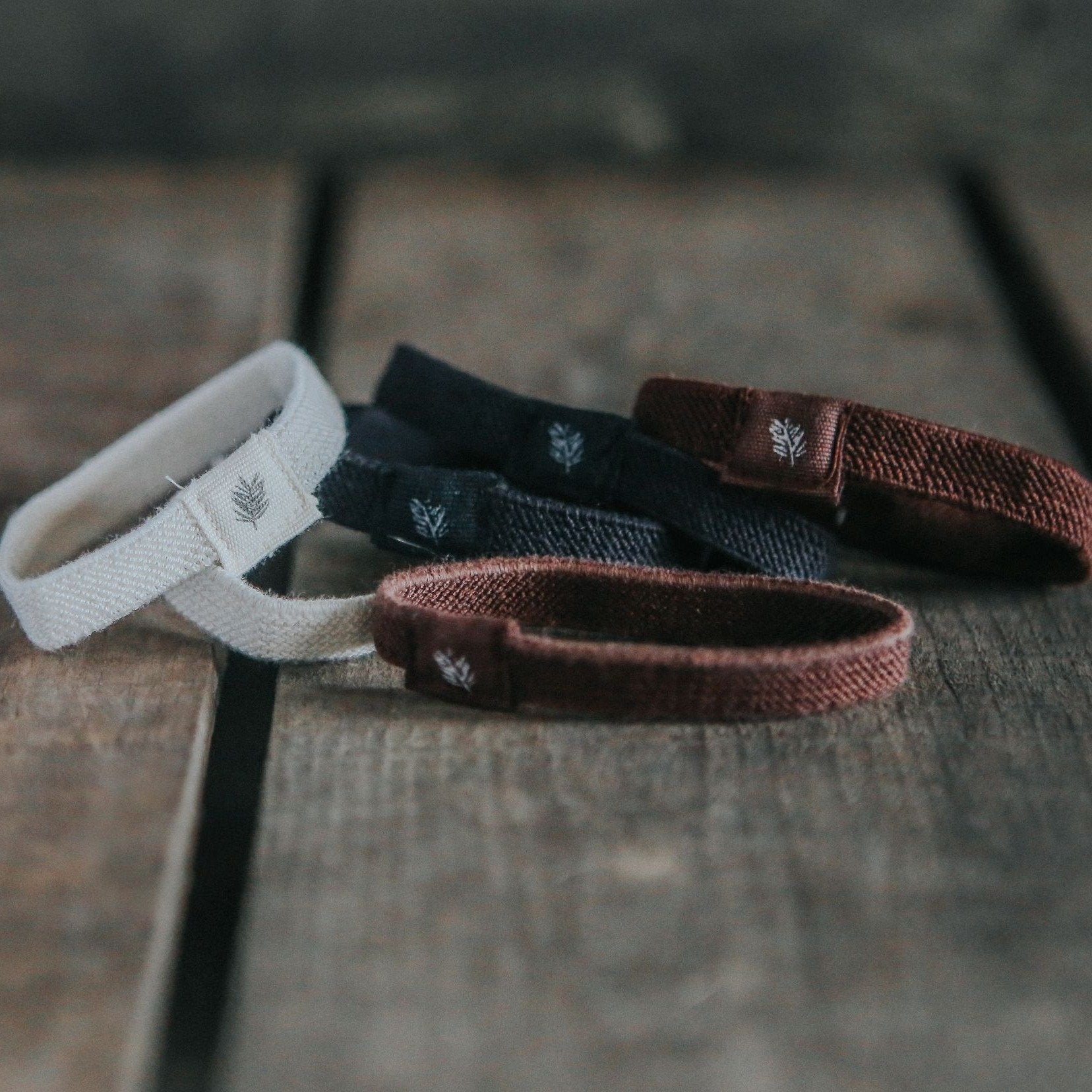 Plastic Free Hair Ties 6 Pack Natural