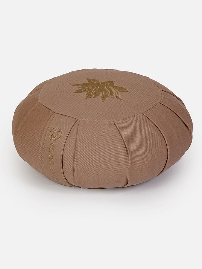 Organic Cotton Round Lotus Zafu Buckwheat Meditation Cushion