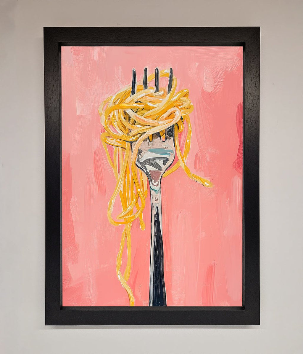 Yes To Spaghetti Framed Print