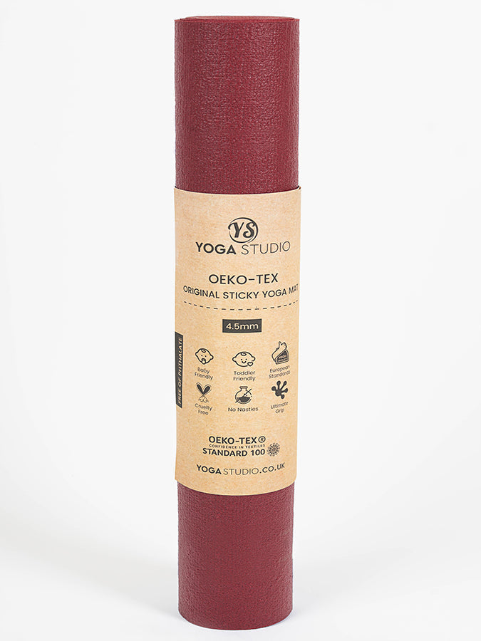 Long and Wide Yoga Mat 4.5mm Non-Slip Cushioned