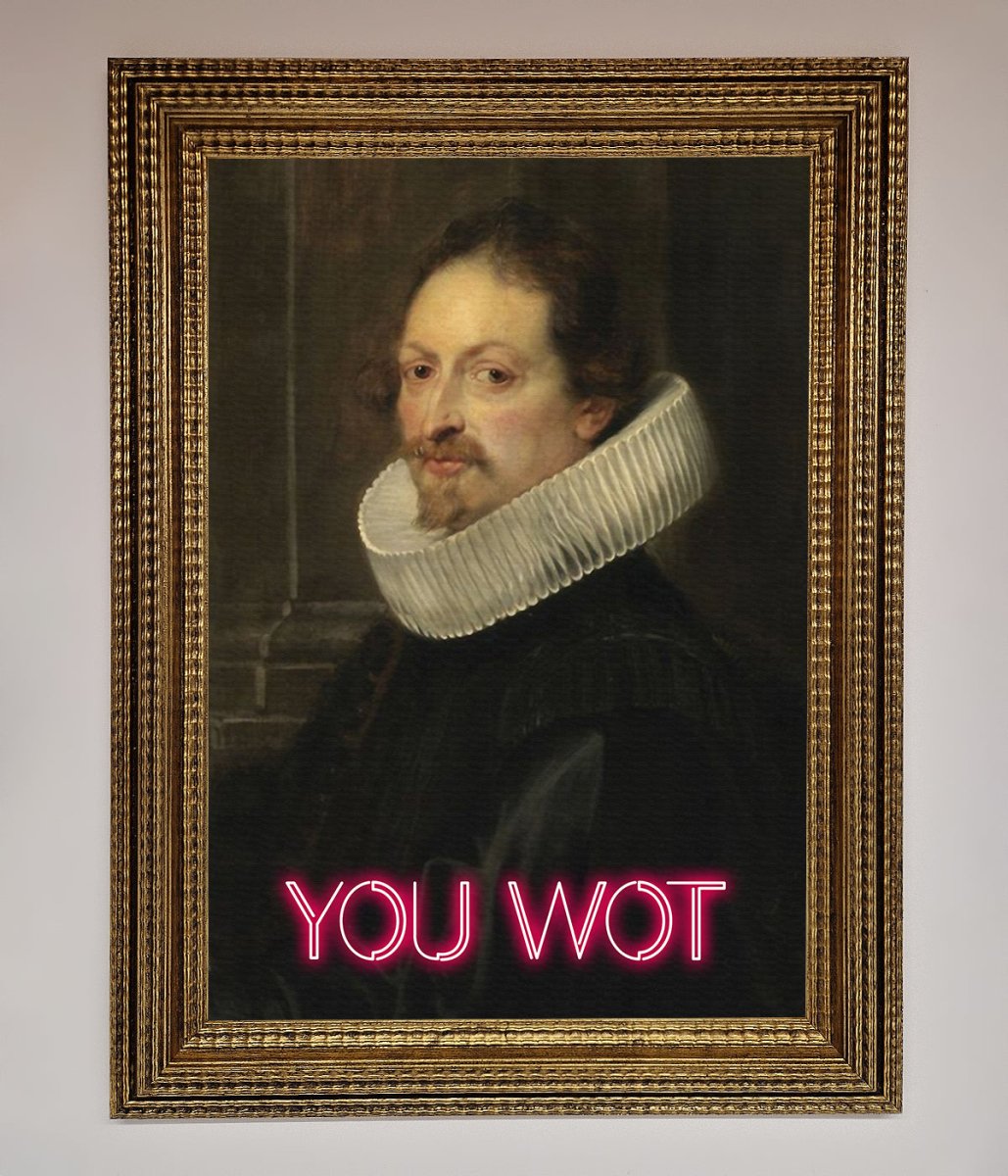 You Wot Renaissance Framed Poster