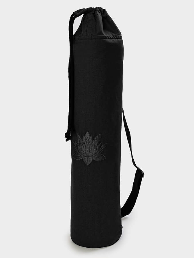 Organic Cotton Lotus Yoga Mat Bag