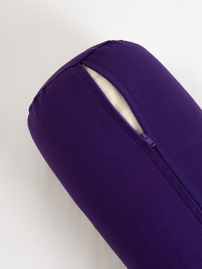 Organic Cotton Buckwheat Lotus Meditation Bolster Cushion