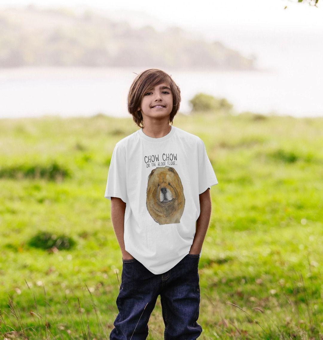 Red Chow Chow Kids T-Shirt