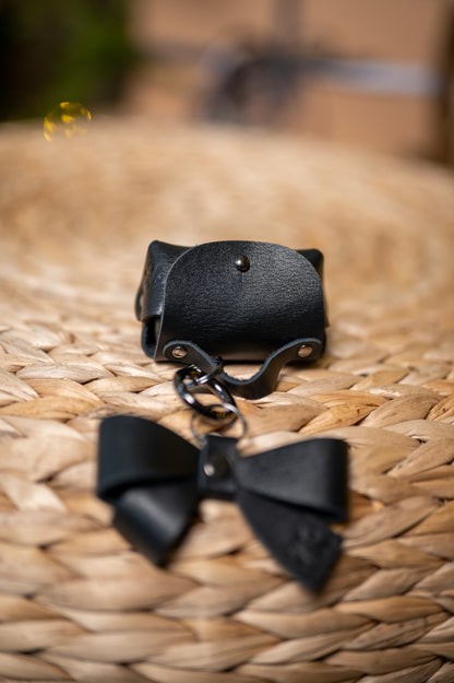 Mini Leather Charms for Bags & Keys - Clip-on Personalized Accessories by Zelma Kraft at www.brixbailey.com