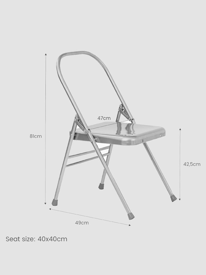 Folding Yoga Chair No Front Bar