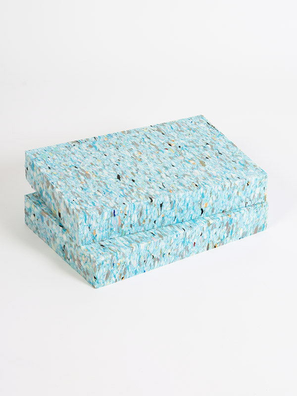 Recycled Chip Foam Yoga Blocks Twin Pack