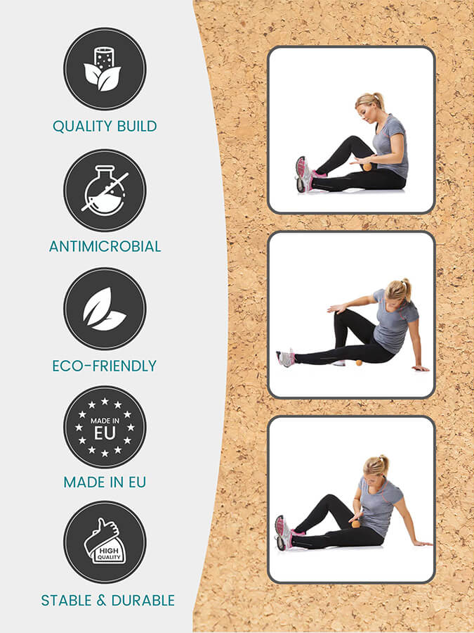 Cork Massage Balls Ten Pack