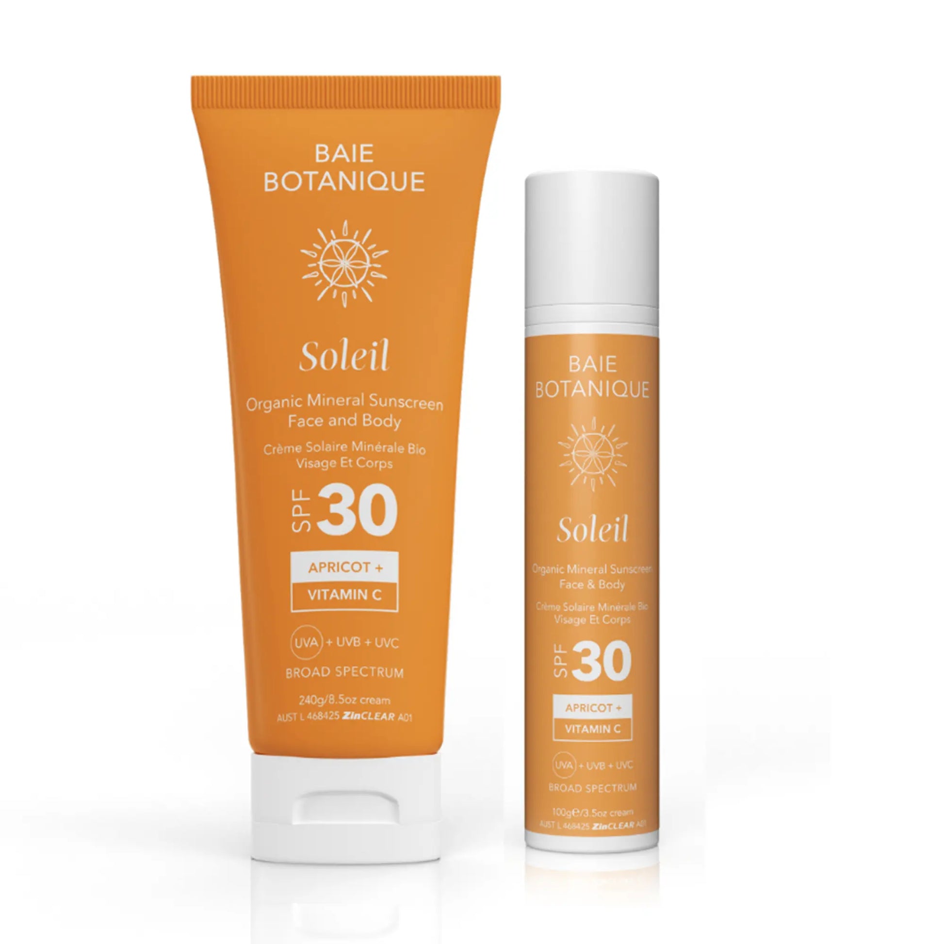 Face & Body Mineral Sunscreen SPF 30 with Vitamin C