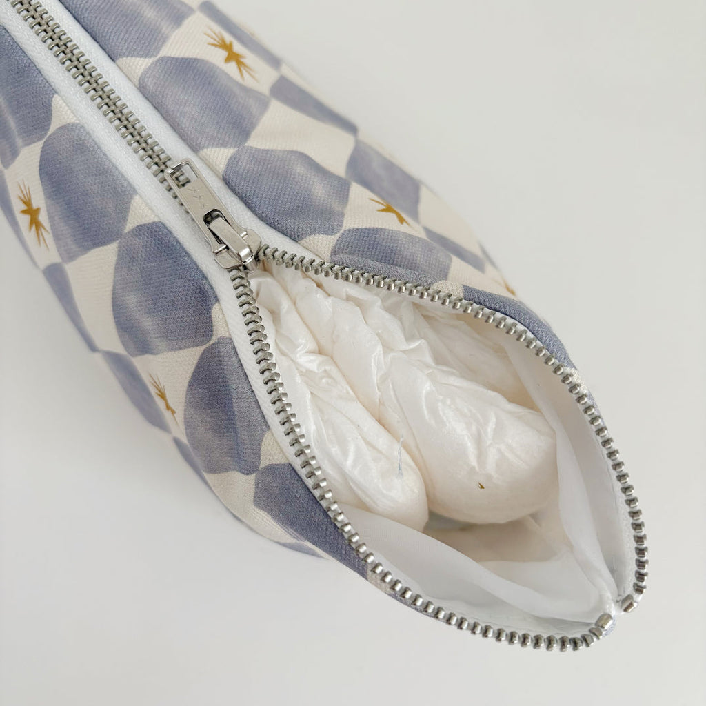 Nappy Wallet - Blue Harlequin