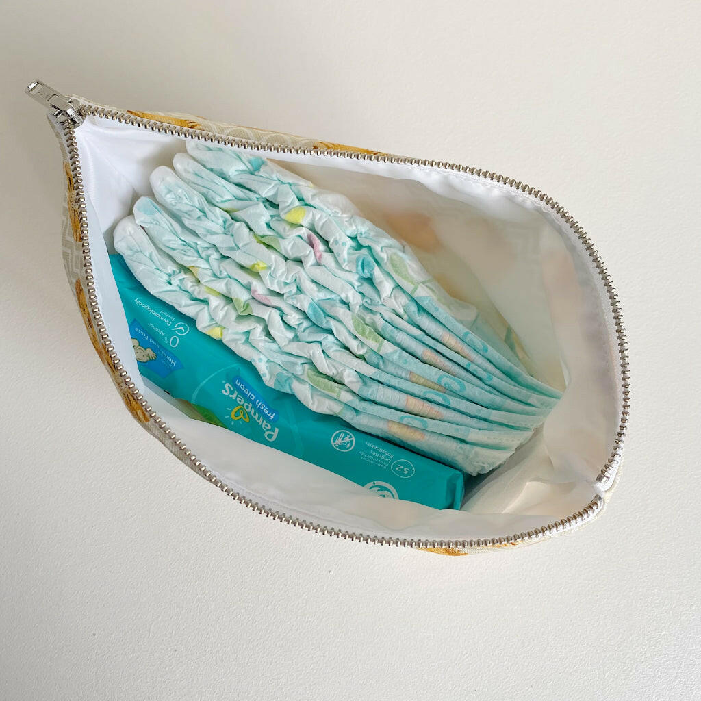 Nappy Wallet - Leo Lion Print