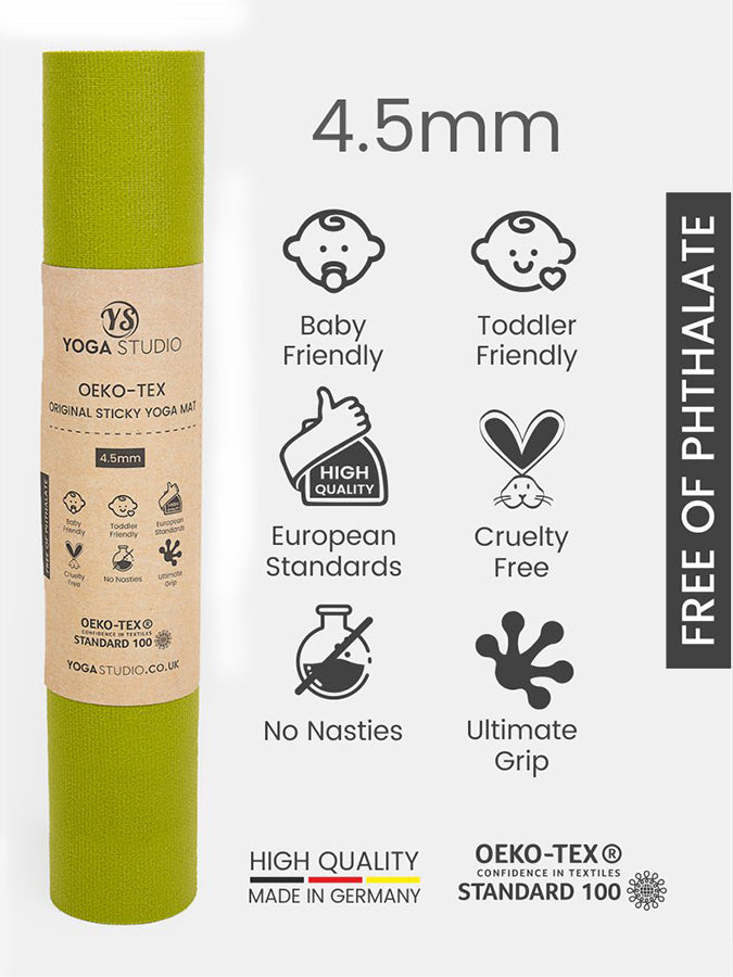 Sticky Yoga Mat 4.5mm Standard or Long