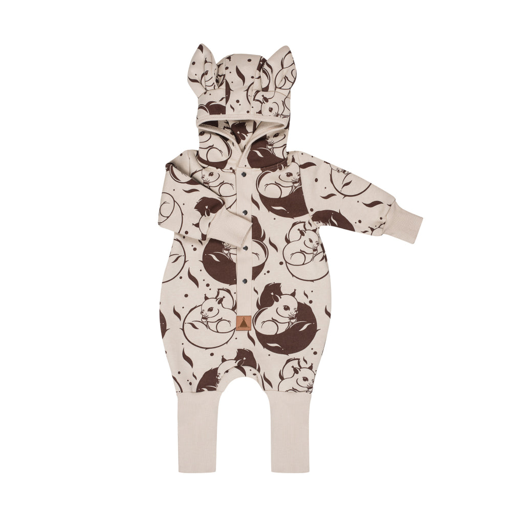 Cozy Bear Cotton Jumpsuit for Toddlers – Warm & Adorable by Zezuzulla at www.brixbailey.com
