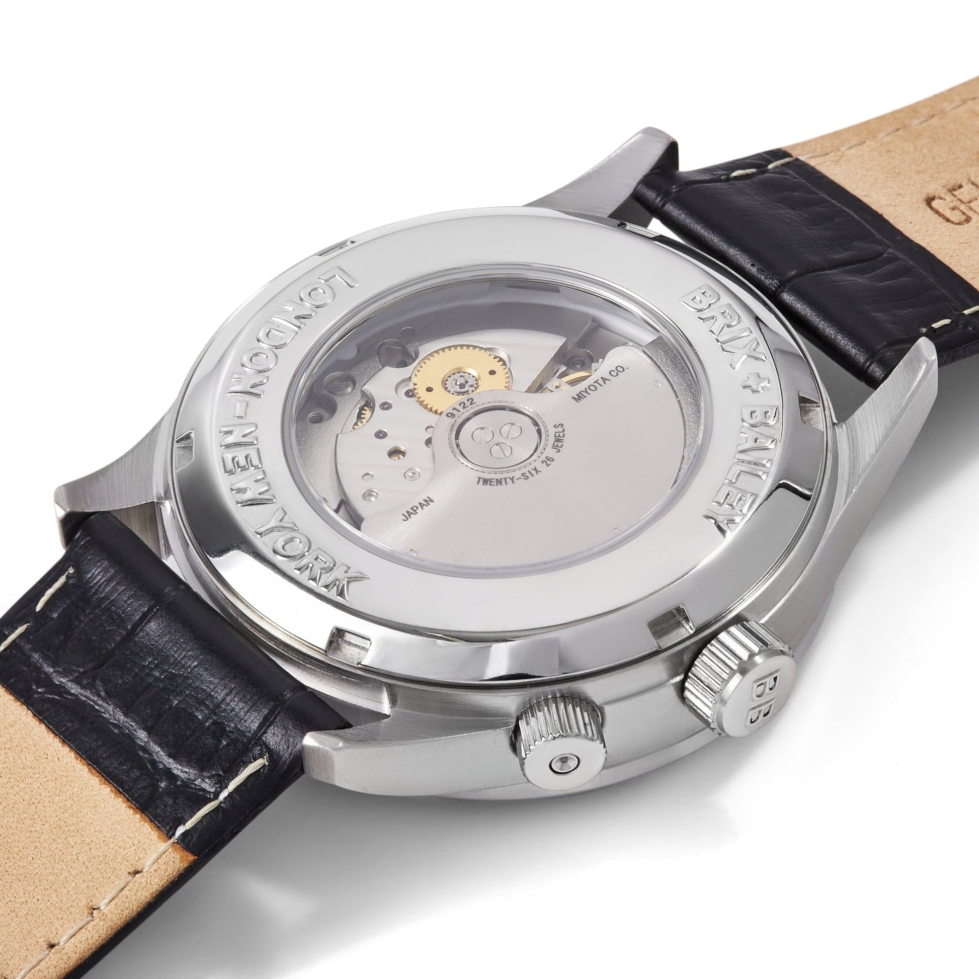 The Brix+Bailey Heyes Chronograph Mens Unisex Balck Wrist Watch Automatic Watch Form 1 Mens Watch