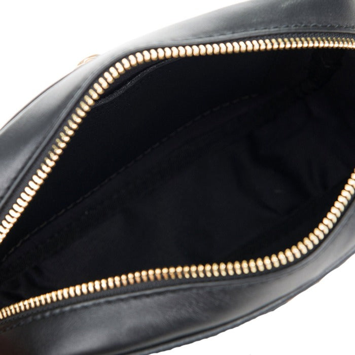 Brown Zebra Print Hair On Hide Leather Small Cross-Body Bag