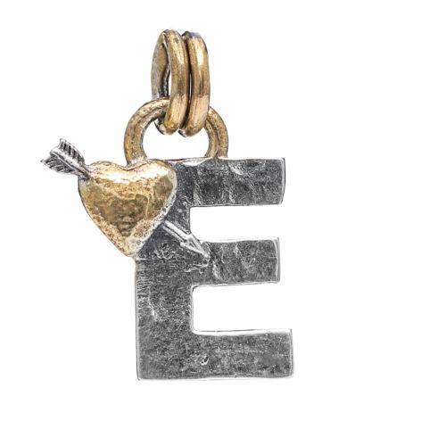 Handcrafted Sostter Initial Necklace – Ethically Sourced Silver & Gold by Sostter at brixbailey.com