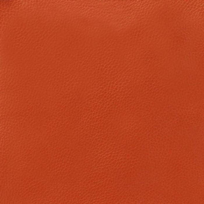 Clementine Orange Leather Backpack – Stylish & Versatile by Sostter at brixbailey.com
